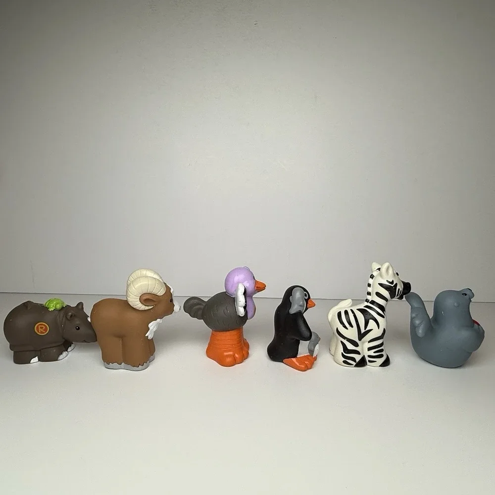 Fisher‎ Price Little People Figure Toy Alphabet Animals Zoo Mammals Birds 6